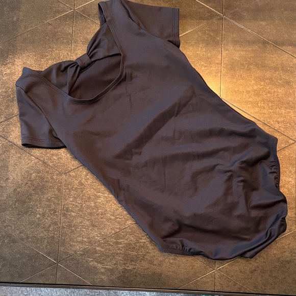 Justice Black Kids One Piece leotard ⭕️2 for $15⭕️ - Picture 3 of 6